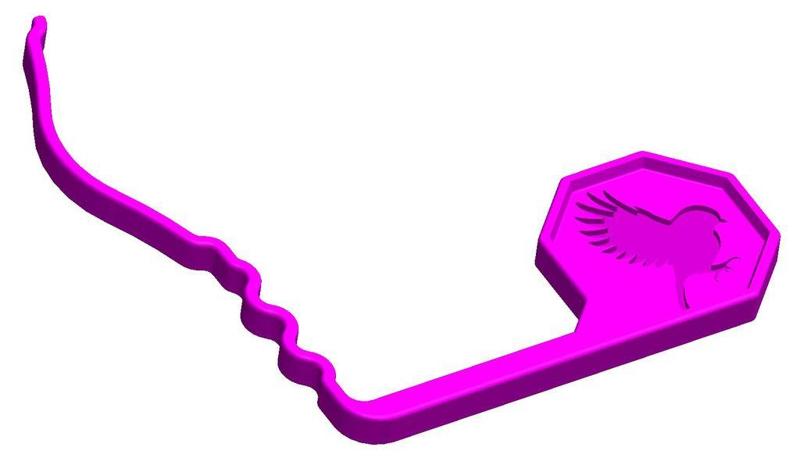 Tit Bird Chamber Flag