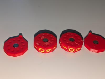 Spindown Magnetic Life counters