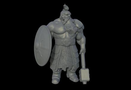 FREE sample Dwarf warrior