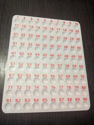 Bingo table