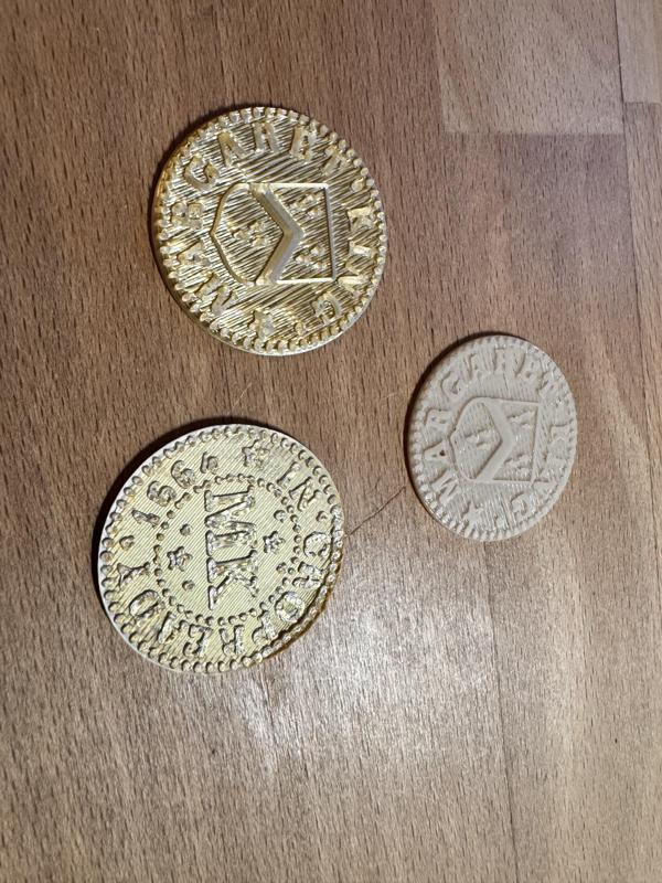 1664 Grocers Token Coin