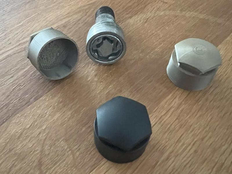 Locking Wheel Nut Cap VW Audi Seat Skoda Cupra