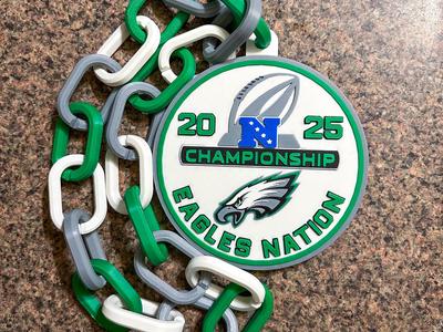 Philadelphia Eagles 2025 NFC Championship Logo