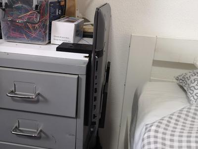 Notebook sideboard storing Mount Brackets