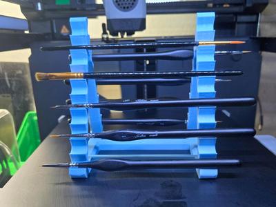 Paint Brush Holder A-Frame Style