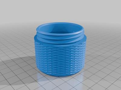Threaded Lid Storage Container – 3 Compartments
