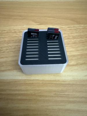 Gridfinity - 1x1 - MicroSD