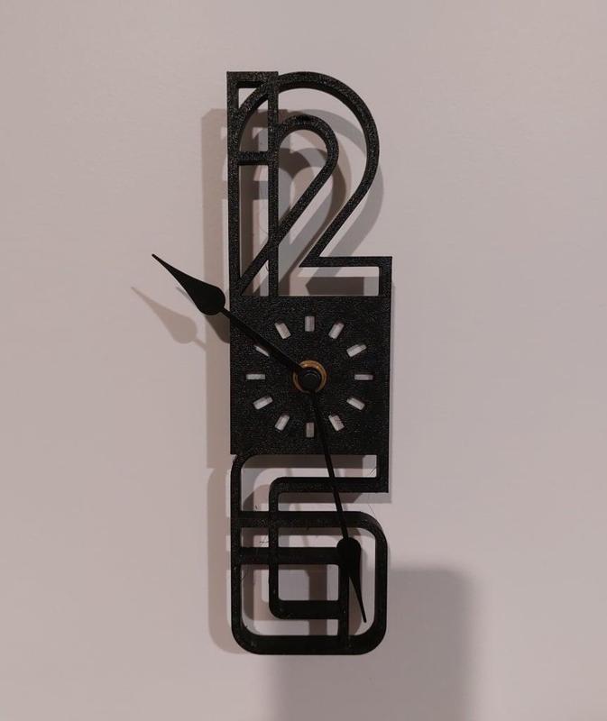 Hollow Decorative Clock - small
