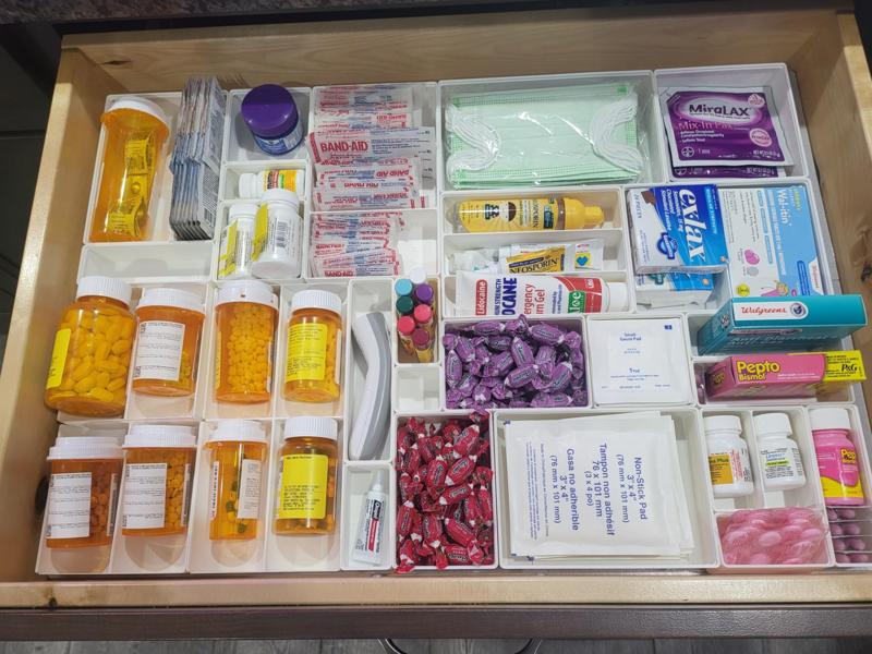 Gridfinity Medicine Drawer