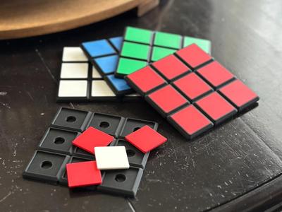 Customizable Rubik's Cube Coaster