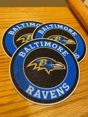 Baltimore Ravens Coaster Set of 4