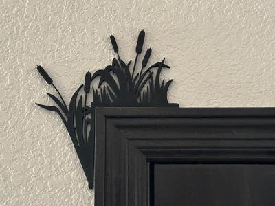 Cattails Scenic Door Corner