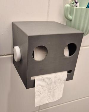 Robot head - toilet paper holder