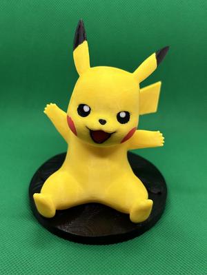 Pokemon Pikachu Headset stand - colorized