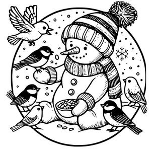 Snowman (7) coasters
