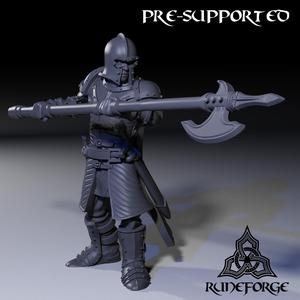 City Guard - Halberd - Poking