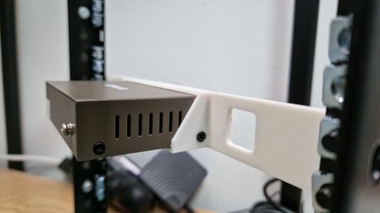 10" rack Tenda switch plate 1/3U