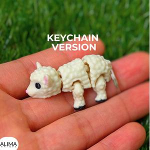 Fluffy - The little lamb / Articulated Fidget Toy
