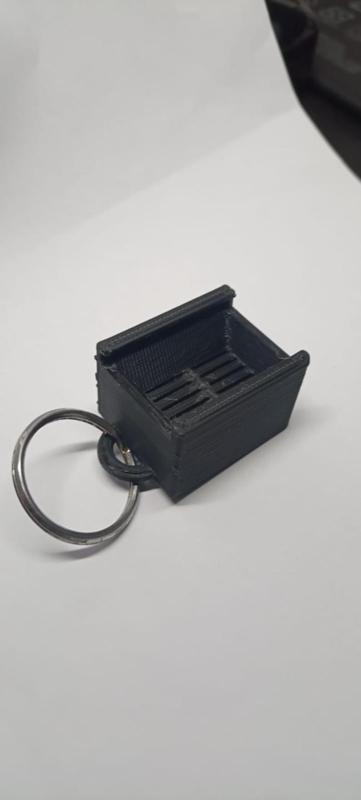 Micro SD Case & MicroSD Card Case keychain