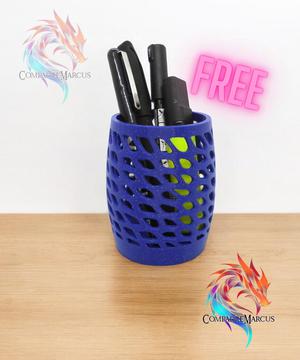 Voronoi pen holder / Easy print / 3mf included