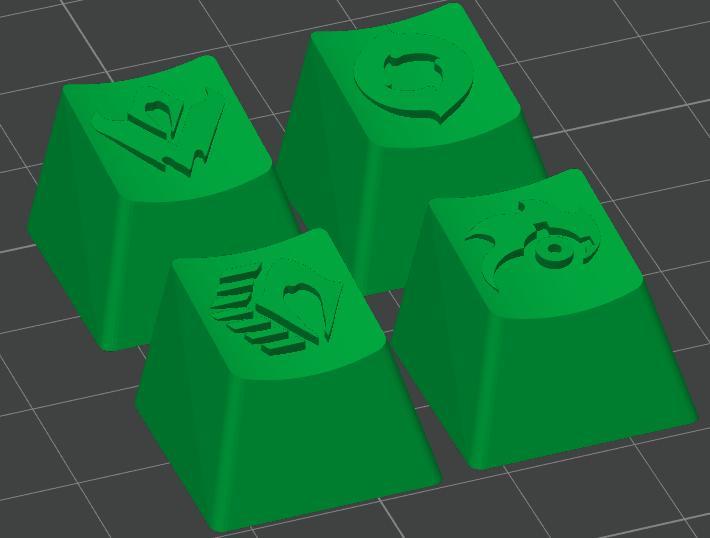 Omen Keycaps