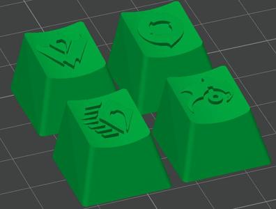 Omen Keycaps