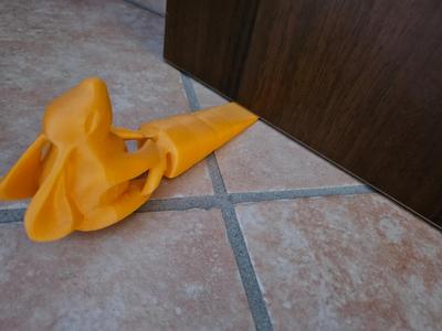 Rabbit Carrot Doorstop