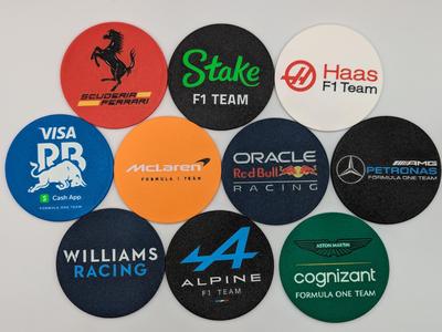 F1 Team Coasters 2024