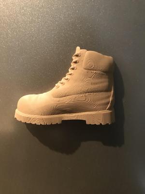  Timberland Boot Fridge Magnet - Half