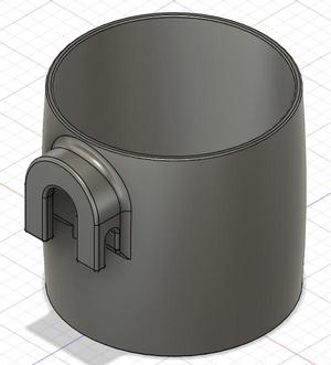 Cup / Beer holder for ABC DESIGN SALSA 4 AIR 
