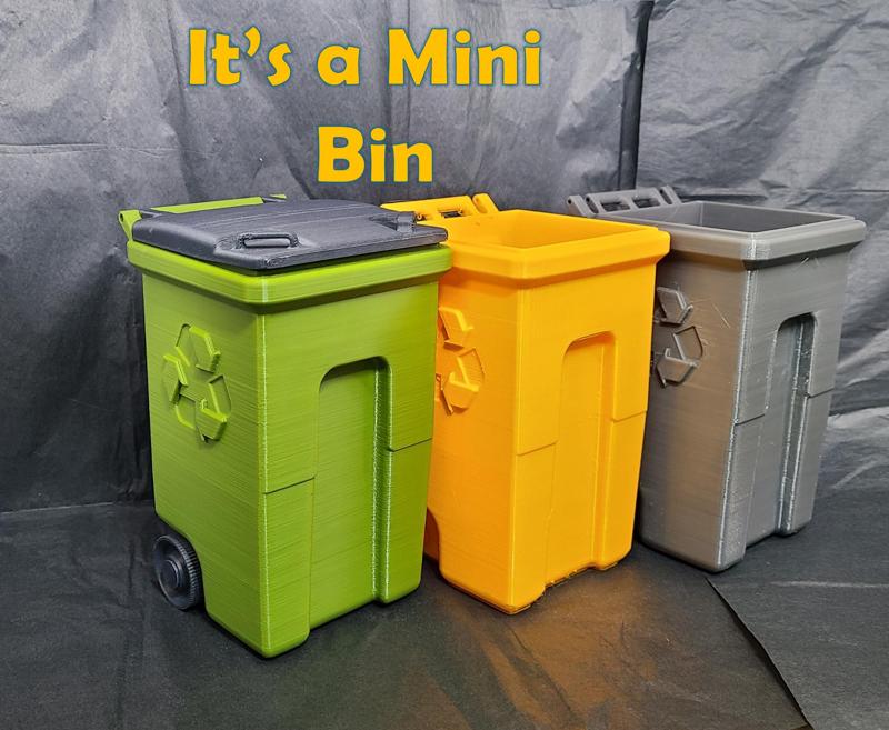 Miniature Recycle Bin