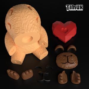 CAPYBARA WITH HEART