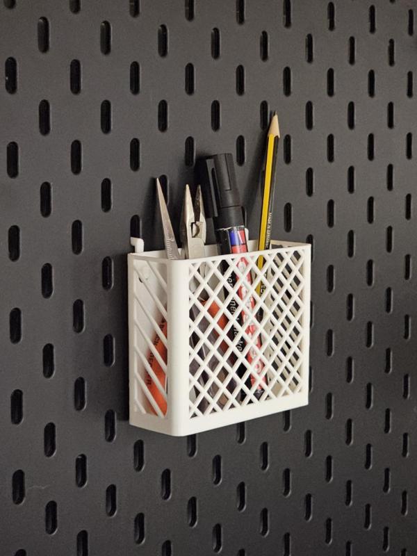 Ikea Skadis Pegboard Pencilholder / Container 