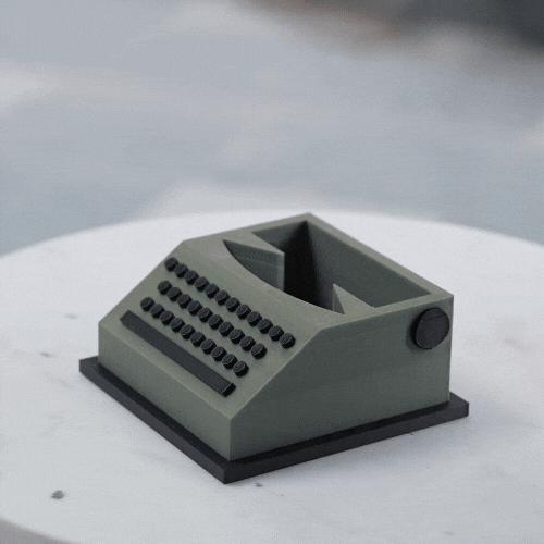 Type, Tear, and Stick - Post-it Holder