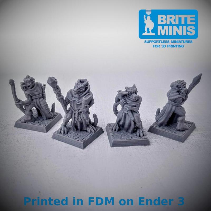 Kobolds! Supportless & Easy to print - for FDM and resin