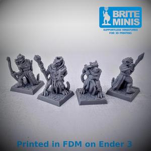 Kobolds! Supportless & Easy to print - for FDM and resin