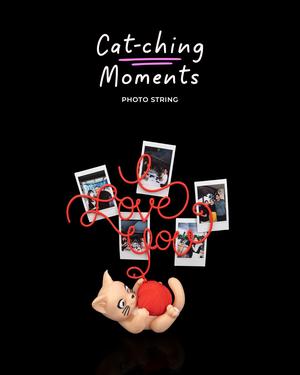 Cat-ching Moments - Photo String