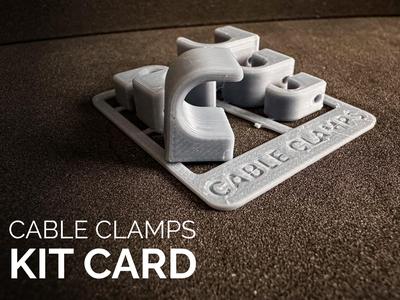 Cable Clamps Kit Card