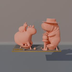 Couple Capybara Valentine - Valentine Gift