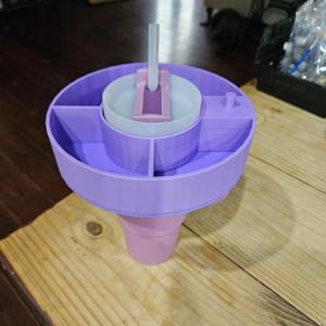 30 oz Stanley Tray with straw topper holder