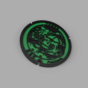 Pokemon Manhole Coasters