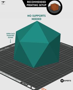 Desk Organizer Polygon Cube Lite