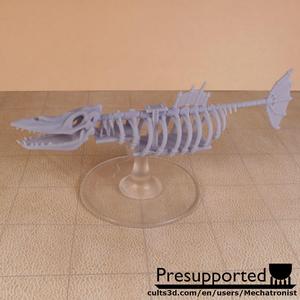 Skeleton Ship Spelljammer Miniature From DnD 2e