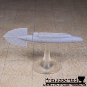 Eel Ship Spelljammer Miniature from dnd 2e