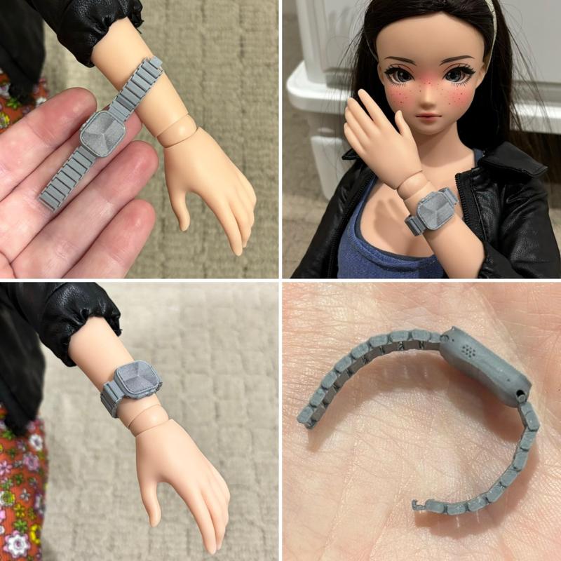 Miniature Apple Watch for Smart Dolls Large BJDs