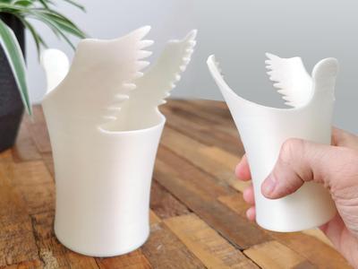 Dove vase