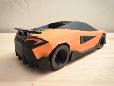 Low Poly McLaren 600LT