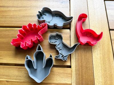 Dinosaur Sand Molds
