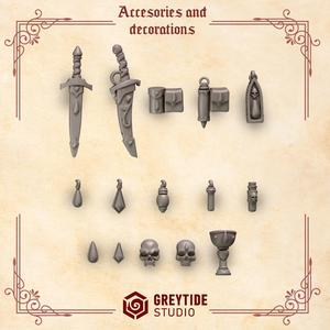 Accessories and decorations CL