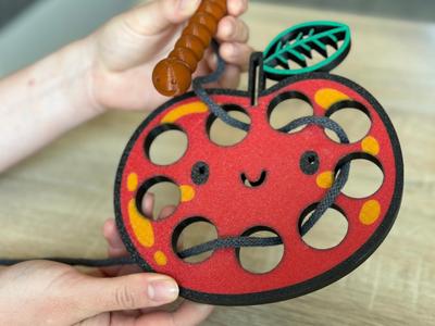 Montessori Toys - Worm Eat Fruit